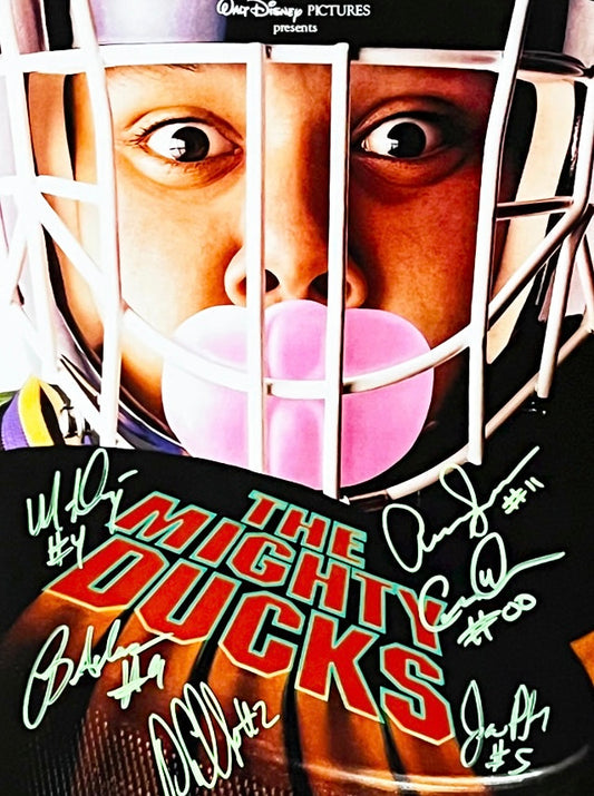 Mighty Ducks Individual Autographs - Deadline 9/16/26