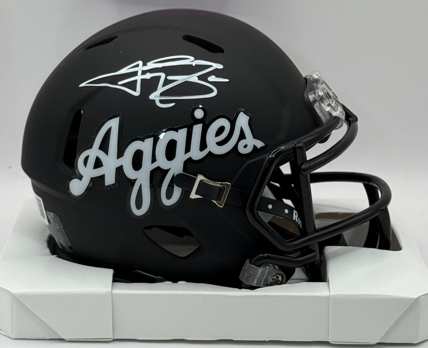 Manziel, Johnny Autographed Texas A&M Speed Mini Helmet