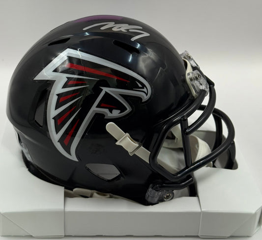 Vick, Michael Autographed Atlanta Falcons Speed Mini Helmet